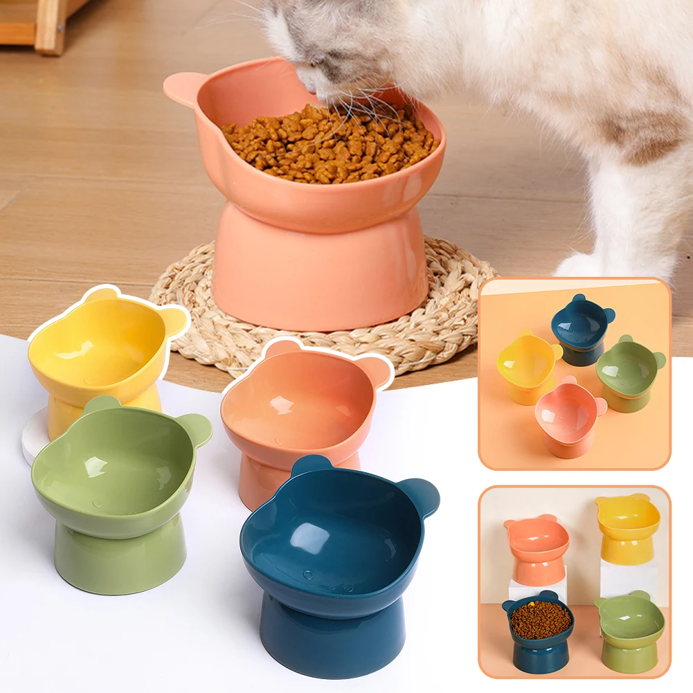 ErgonomicCatBowlwithTiltingBowlMouthSpillproofAntiVomitPet