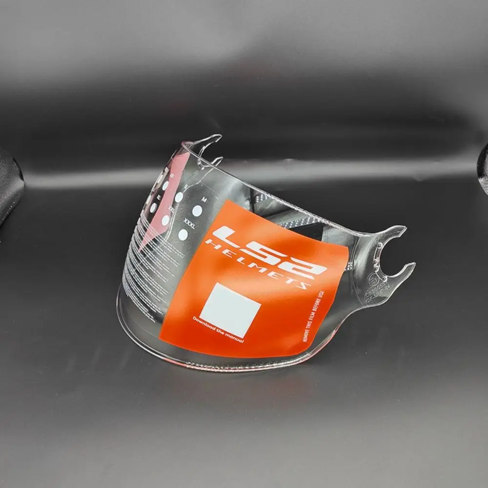 OF562 Windproof LS2 Helmet Visor Mirrored Helmet Parts Replacement Helmet Lens UV Protection Scratch-resistant Visor Accessories