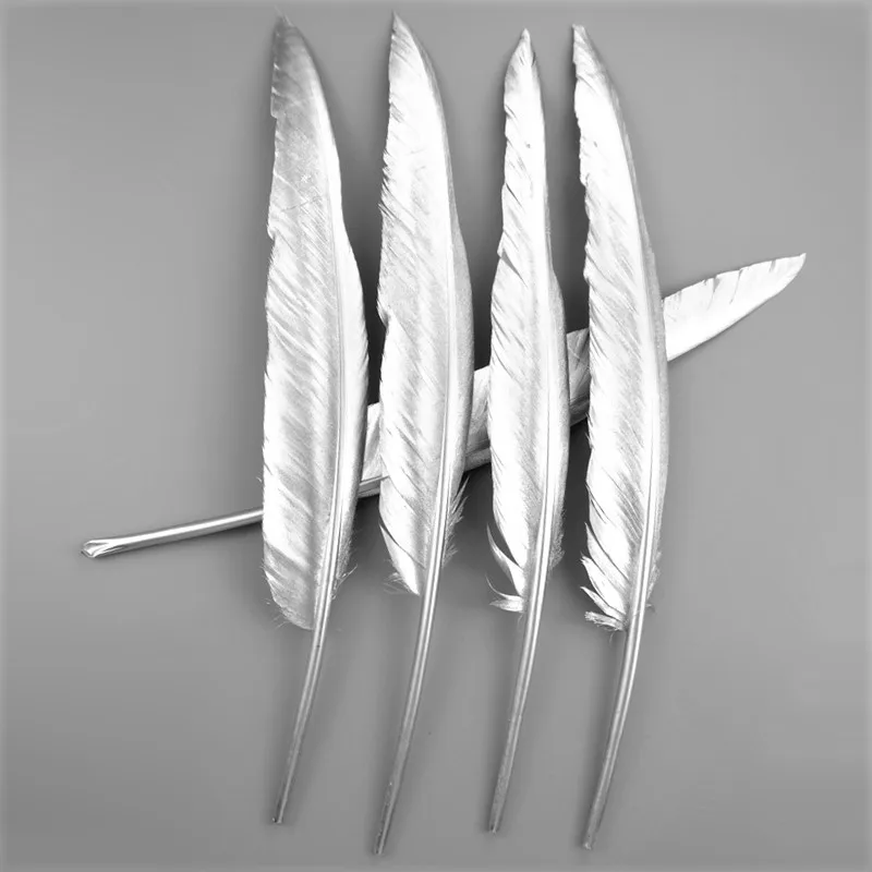 Goose Feather Turkey Plumes Handicraft Accessories Table Centerpieces Wedding Party Decoration