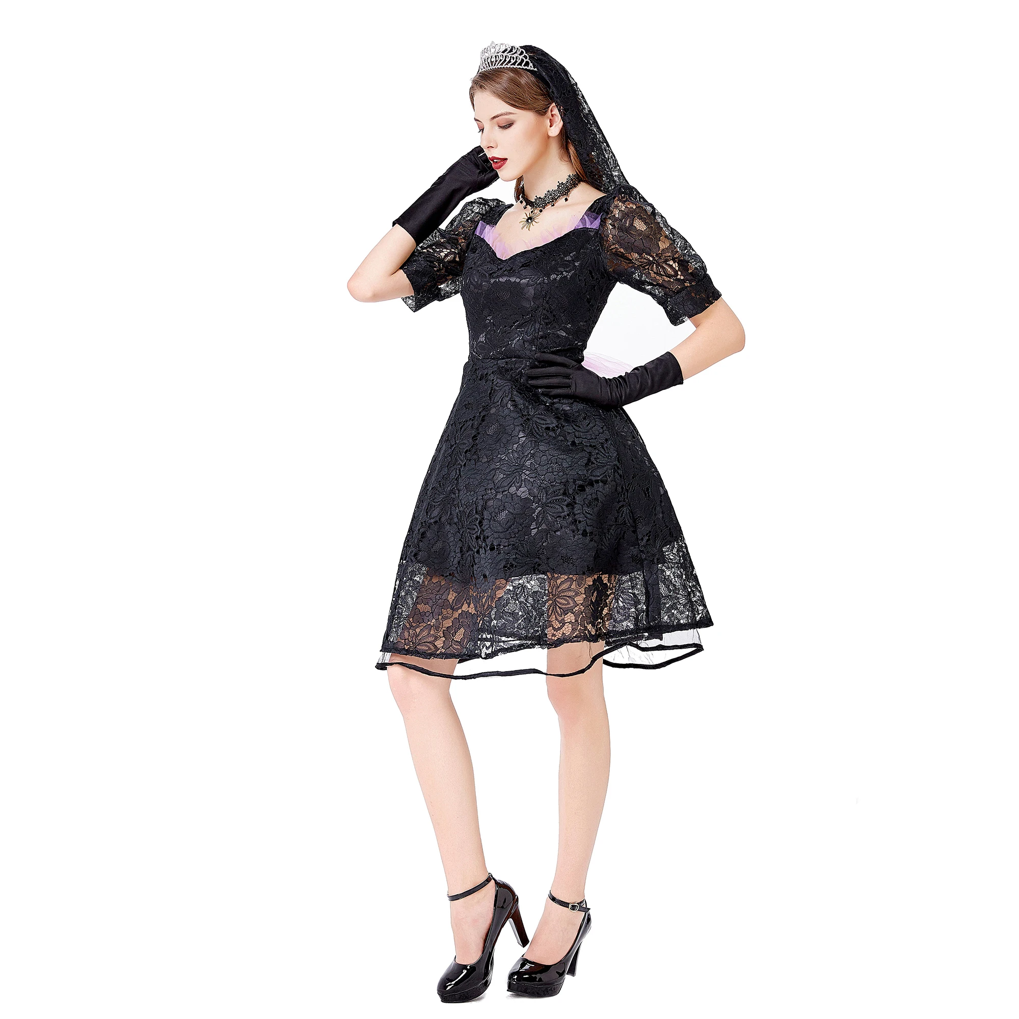 Sexy Halloween Costumes for Women Vampire Costume Scary Ghost Bride Costume Halloween Woman