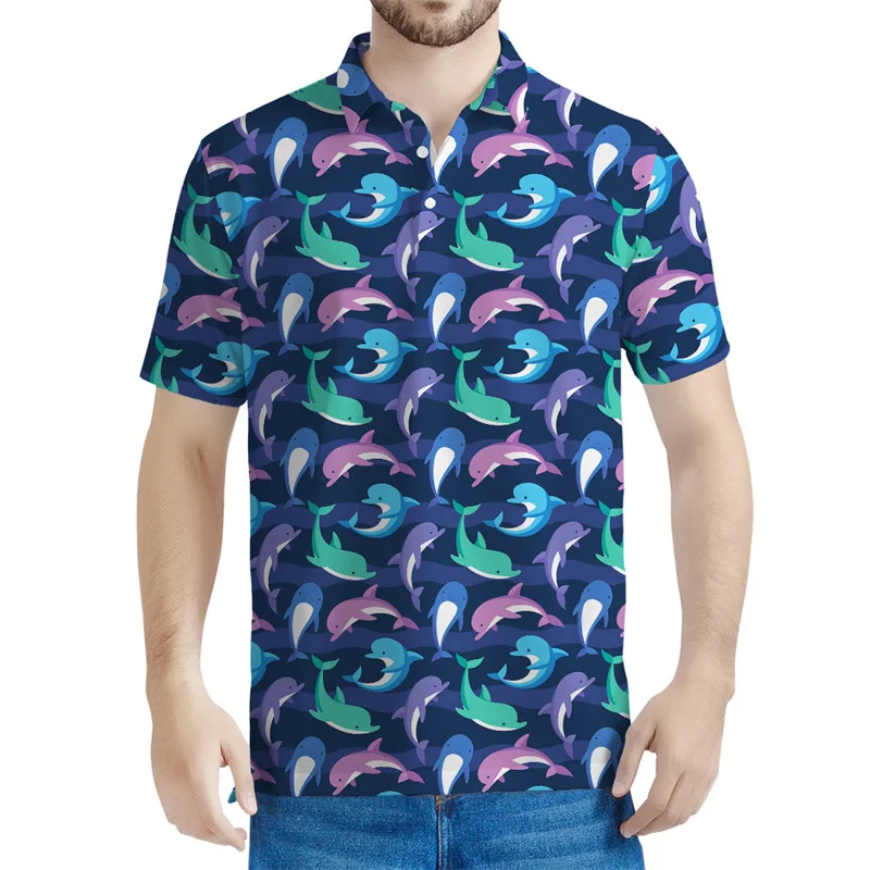 [CPGN STUDIO]★25SS★DTP MARINE DOLPHIN SHORT SLEEVE T-SHIRT Dolphin Oversized Women's T-shirt