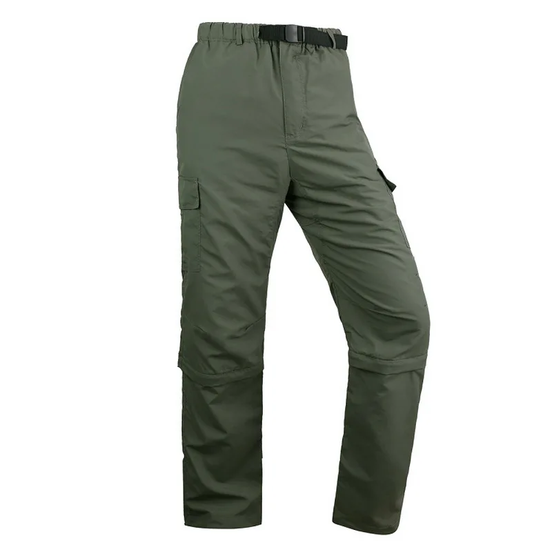 FALIZA Womens Spring Summer Cargo Pants Quick Dry Trousers Outdoor Sports Trekking Camping Hiking Removable Pants Female Shorts
