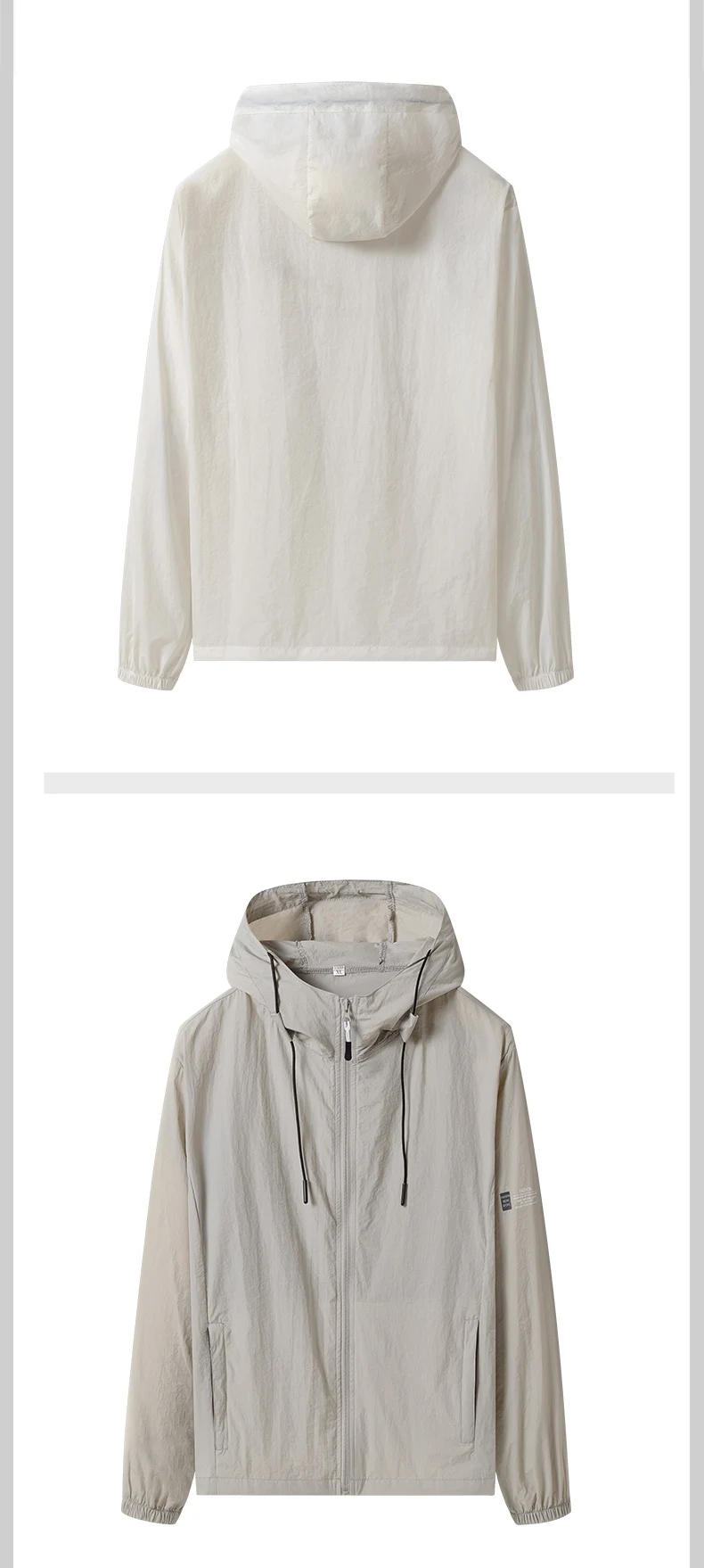 2023 Summer Hooded Light Jacket Men Women Windbreaker Sun Protection Clothing Fishing Hunting Clothes Quick Dry Skin Windbreaker