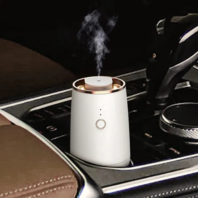 Mini Car Waterless Essential Oils Diffuser Car Fragrance Aromatherapy Diffuser Higher Atomizing Efficienc Home Air Freshener 2