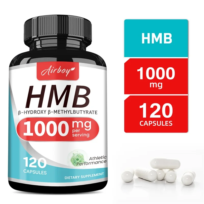 HMB Supplements-Replenish Energy and Improve Endurance, Promote Muscle Growth and Recovery Relieve Muscle Loss