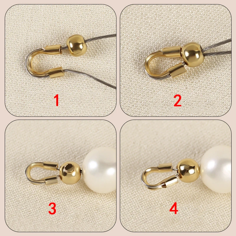 500Pcs U Shape Wire Guard Thread Protector Loop For 2025