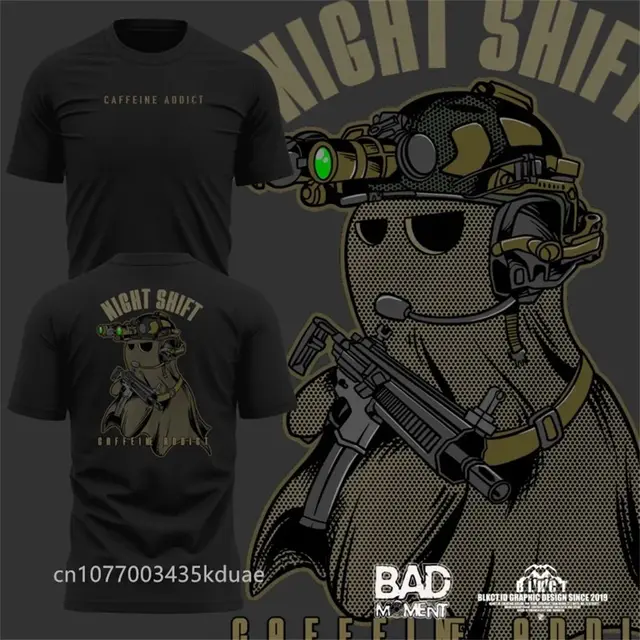 T-Shirt tactique de Sports de plein air pour hommes, respirant, col rond, en coton, manches courtes, hauts de rue, vêtements décontractés 1