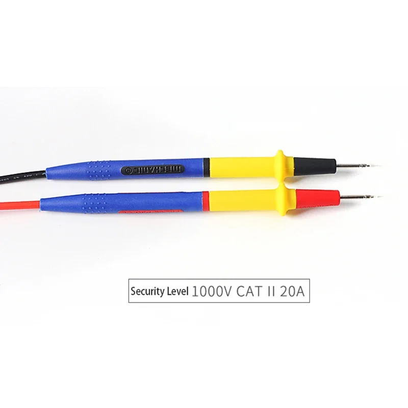 MECHANIC 디지털 멀티미터 수리용 소프트 멀티미터 펜, 스케일링 방지 실리콘 와이어, 추가 팁 프로브 테스트 펜, P30, 1000V, 20A