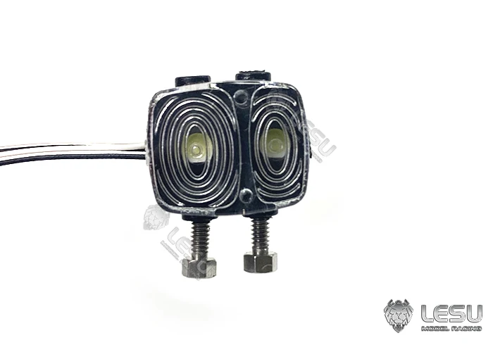LESU 1/14 Baumaschine Baggerlader BL71 mechanisches Modellauto Spielzeugauto Rücklicht S-1316 – Detail 5