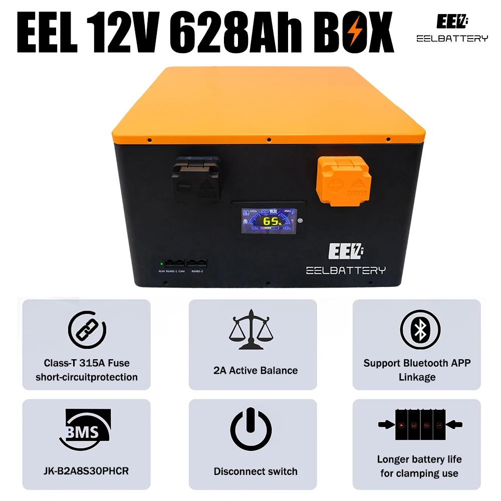 EEL 12V 4S 628Ah DIY Battery Box Lithium-ion System LiFePO4 Case suit ...