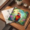 Coloring Book Animal Character Protrait Mandala Flowers 20*20cm 24 Exquisite Pictures Stress Relief Relaxtion For Adults Teens 3