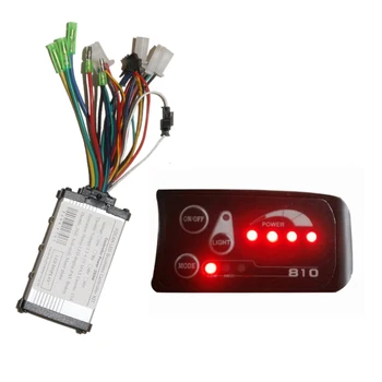 Controller motore brushless DC per bicicletta Ebike 250W 13A con pannello LED 48V 810 per bicicletta elettrica E-scooter