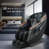 Massage Chair Full Body PU Leather Zero Gravity Massage Chair Heated Kneading Shiatsu 4d massage chair Holiday Gifts Armchair 2