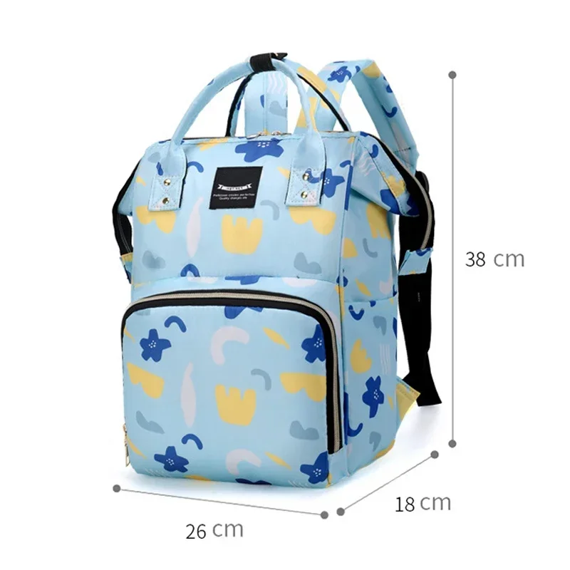 Fashion Oxford Shoulder Mother and Baby Bag Mami Outdoor with Baby Insulated Milk Storage Backpack Portable Storage 5