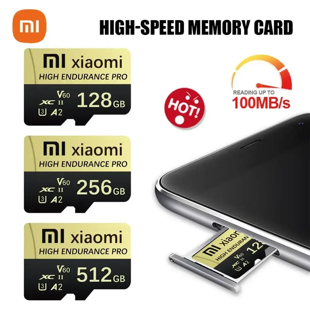 Xiaomi Real Capacity Micro TF SD Card 512GB 256GB Memory Card High Speed Cartao De Memoria 128GB For Sony Lenovo Nintendo Switch 4