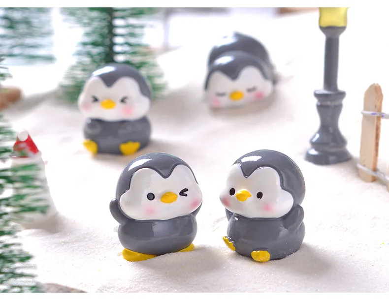 Figurines Miniatures Cartoon Cute Grey Penguin Micro Landscape Ornaments For Home Decorations Room Decor Desktop Accessories 18 Figurines Miniatures Cartoon Cute Grey Penguin Micro Landscape Ornaments For Home Decorations Room Decor Desktop Accessories