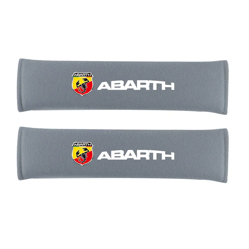 Set of 2 Premium Seat Belt Shoulder Pads - Comfortable Car Interior Accessories