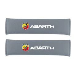 Set of 2 Premium Seat Belt Shoulder Pads - Comfortable Car Interior Accessories (GRAY)