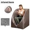 Portable Infrared Sauna for Home Personal Sauna for Relaxtion & Detox 1 Person Full Body Sauna with Heating Foot Pad and Chair 1