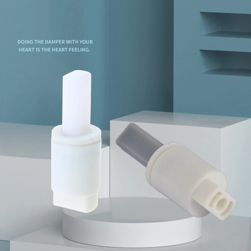 Slowly-Close Toilet Pad Toilet Dampener Gentle Lid Lowering