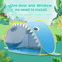Baby Beach Tent Uv-protecting Sunshelter With A Pool Baby Kids Beach Tent Pop Up Portable Shade Pool UV Protection Sun Shelter