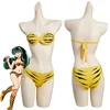 Lum Cosplay Swimsuit Anime Urusei Yatsura Women Sexy Swimwear Bathing Suit Female Bikini Set For Halloween Role Play Fashion New