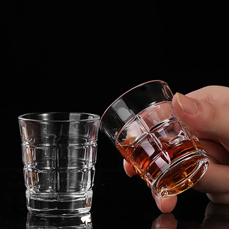 Mini Shot Glass for Tequila, Whisky Shot Glasses, Double Side Cordial Glasses,Tequila Cups, Small Glass Shot Cups, 50ml