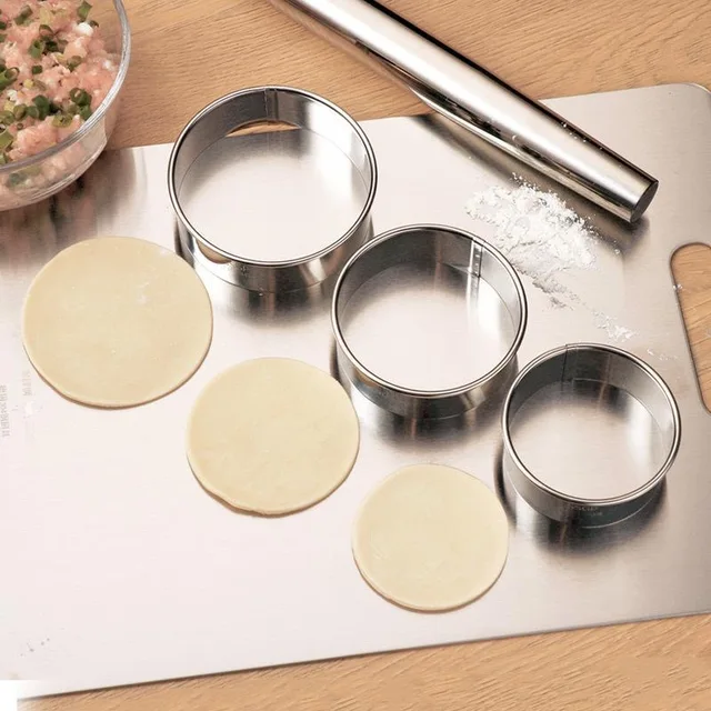 5pcs Round Biscuit Mold Set 3