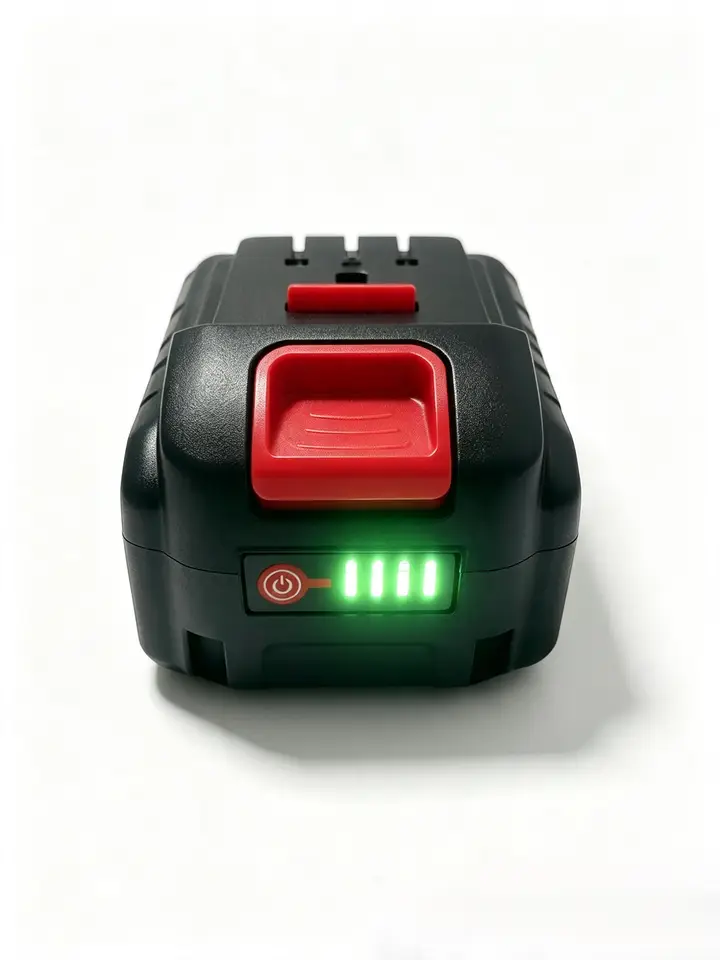 New upgraded rechargeable battery with led 21V 4Ah Li-ion Battery Charger Suitable for DaYi Power Tools image 1