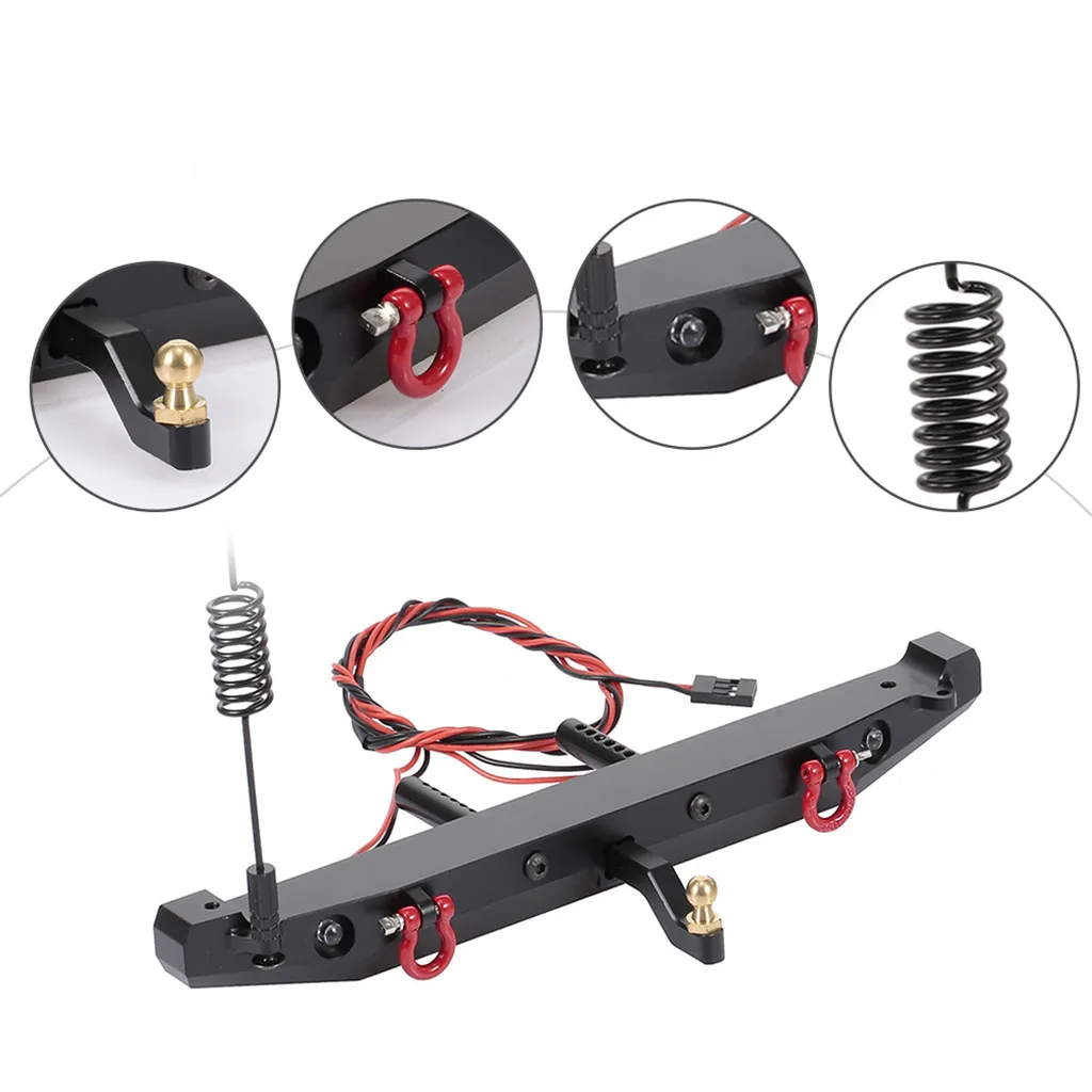 1:10 RC ũѷ ڵ LED  ׳  ũ, ݼ ĸ , TRAXXAS TRX4  SCX10 90046
