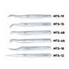 1pcs New VETUS Eyelash Extension Tweezers Stainless Steel Lashes Tweezers High Precision Anti-Static Tweezers Makeup Tools 3