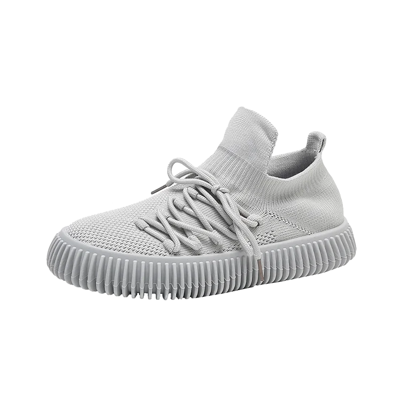 Women Casual Sneakers Pump Shoes for Women Knitted Shoes Round Toe