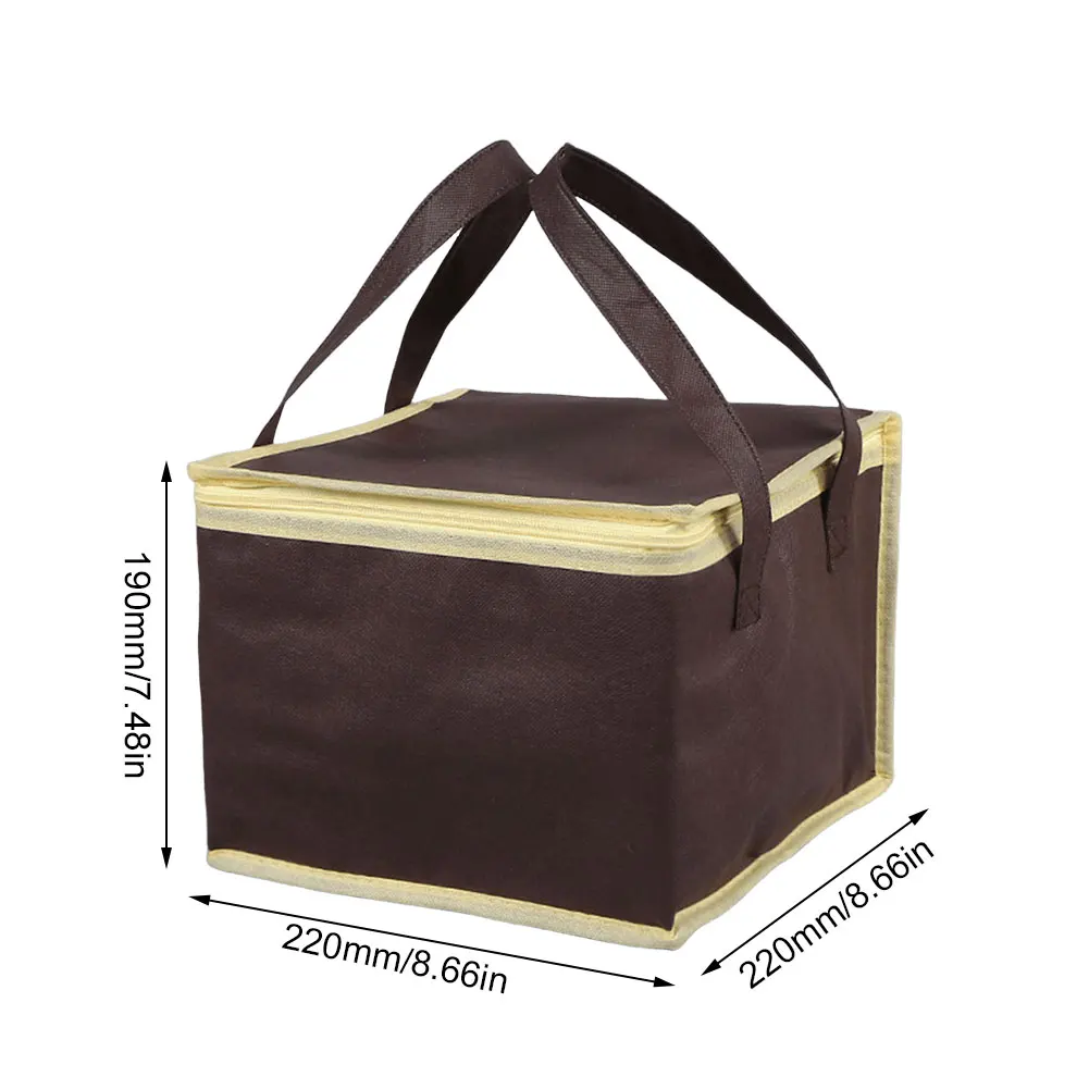 Food Pizza Delivery Insulated Bag – Waterproof Thermal Cooler Tote for Hot or Cold Meal... - SKU FDIB1552 - UGI Packaging