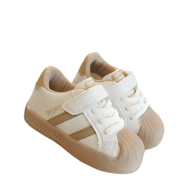 Children's Sneakers Kids Fashion Design Non-slip Casual Shoes Boys Girls Hook Breathable Sneakers Toddler Outdoor Shoes 6