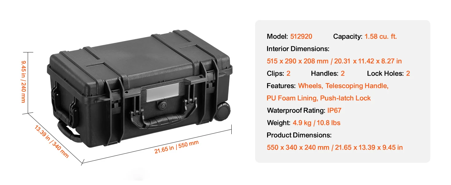 mid size hard case