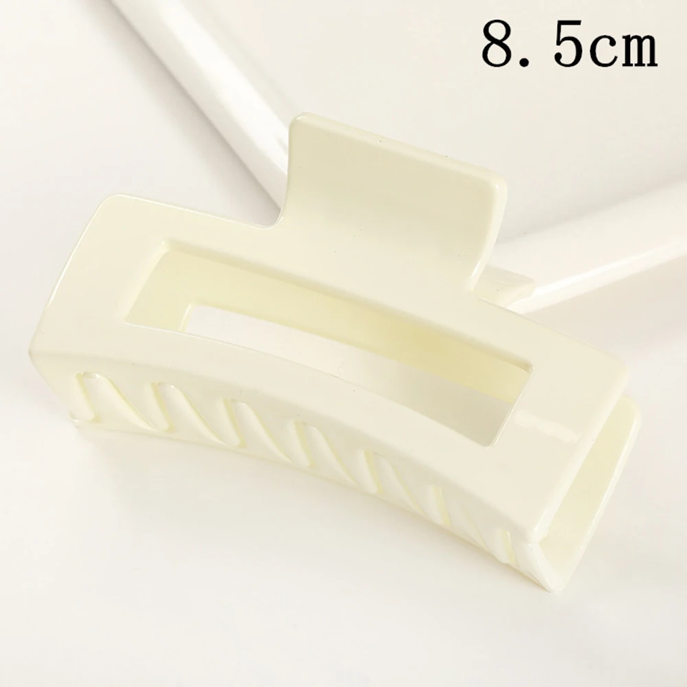Koreanische Haarklammern aus Kunststoff für Frauen und Mädchen, große Haarspangen, Krabbenklammern, modische Haarschmuck-Accessoires – Detail 19