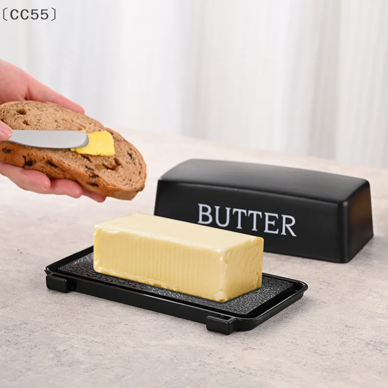 Butter Storage Box With Lid And Knife 2