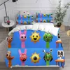 New 3d Print Game Sprunki Bedding Sets Bed Cover Comforter Duvet Cover Pillow Case 2-3 Pieces Sets Kids Adult Bedroom Decoration 2