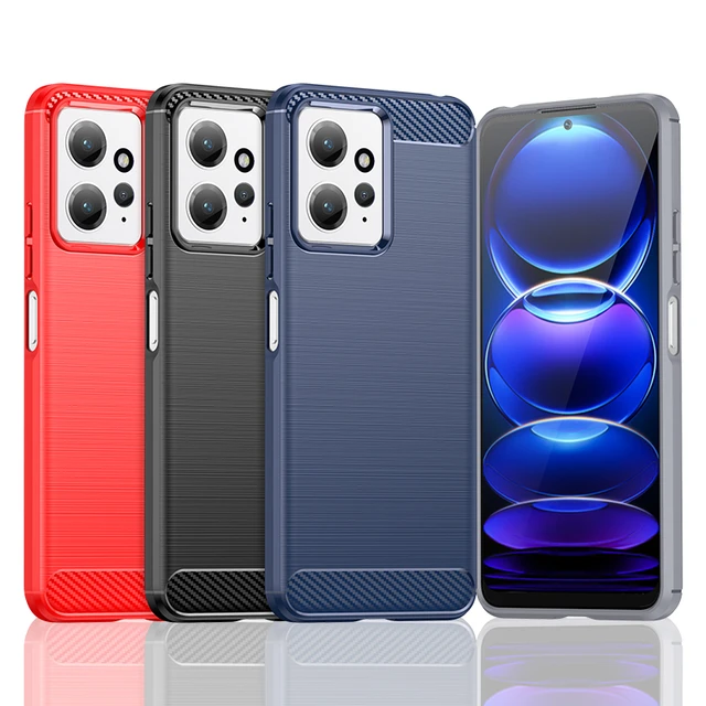 For Xiaomi Redmi 12 5G Case Xiaomi Redmi 12 Cover Soft Liquid Silicone  Bumper Protective Phone Cases For Xiaomi Redmi 12 Funda - AliExpress