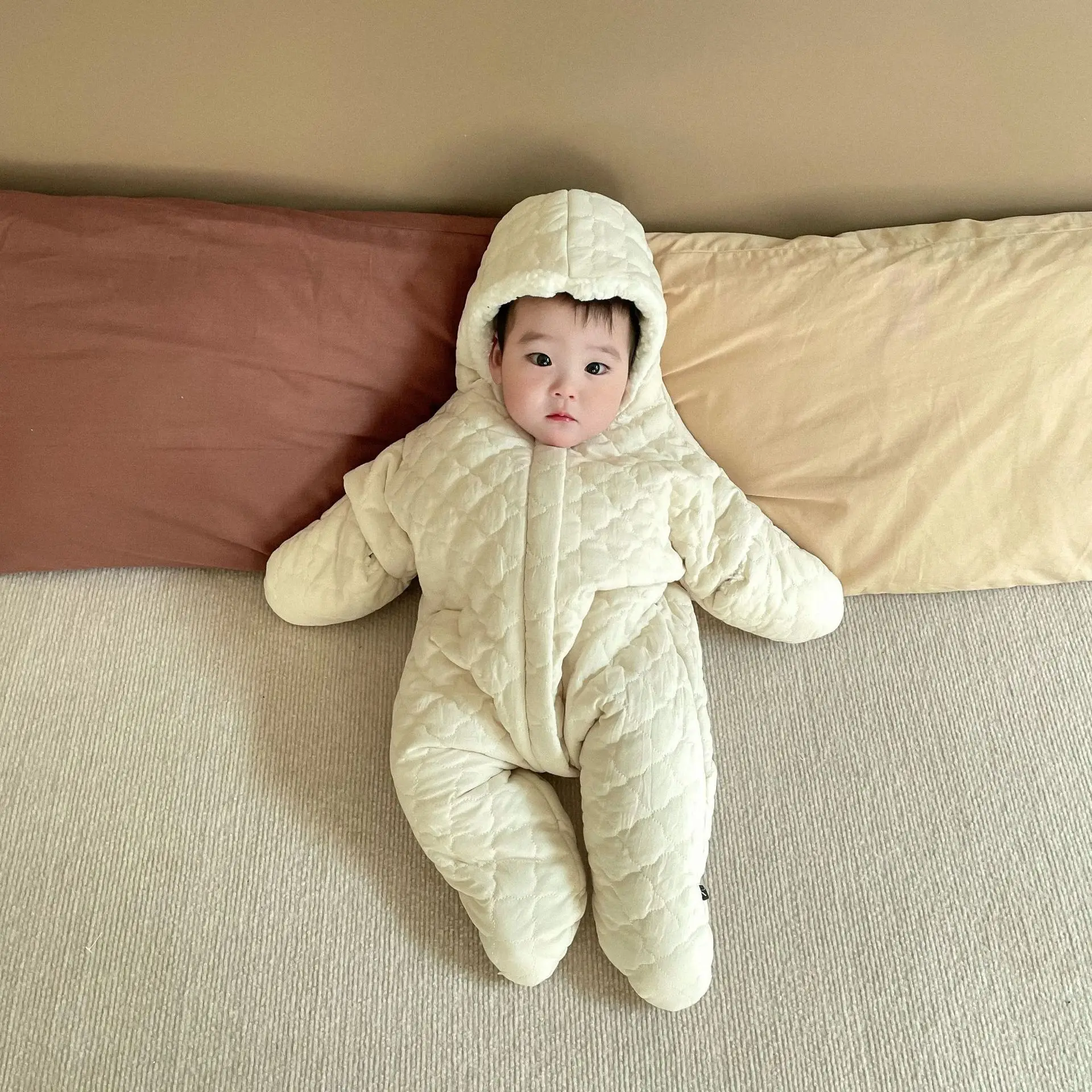 Cute starfish onesies baby romper newborn baby girl clothes newborn boy clothes winter Warm clothing