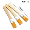 3pcs Wooden Brush Computer Motherboard Dust Removal Keyboard Cleaning Mobile Phone Maintenance Tool Paint Brush Cleaning Brush 2