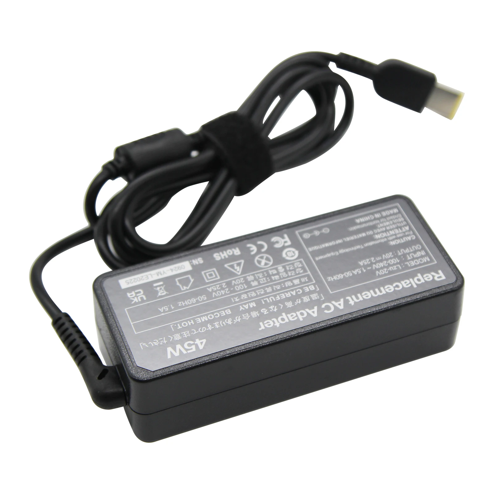 레노버 ADLX45NLC3 ADLX45NDC3A ADLX45NCC3A 0C19880 59370508 ADLX45NLC3A용 20V 2.5A 45W 타입 C AC 어댑터 충전기