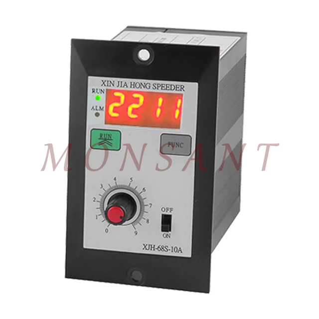 Egyenáramú Rezgés Motor Meghajtó Digitális Kijelző Sebességvezérlő 12V24V36V