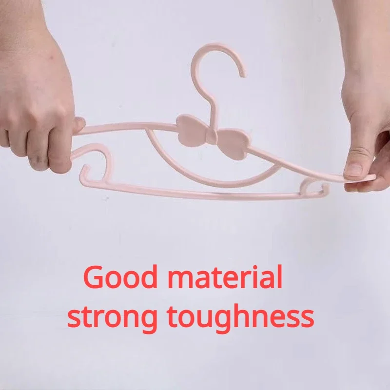 clothes hanger 10pcs portable children coats storage hanger closet organizer baby hangers display windproof kids