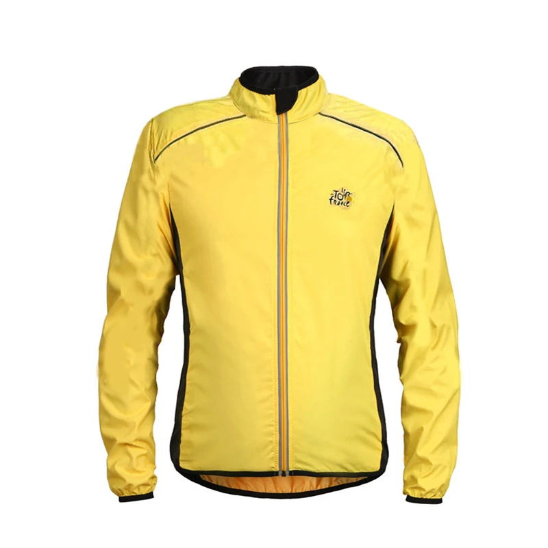 Men's Cycling Ultralight Reflective Waterproof Windproof Jacket MTB Road Bike Long Bicycle Clothing Windbreaker Coat Jersey