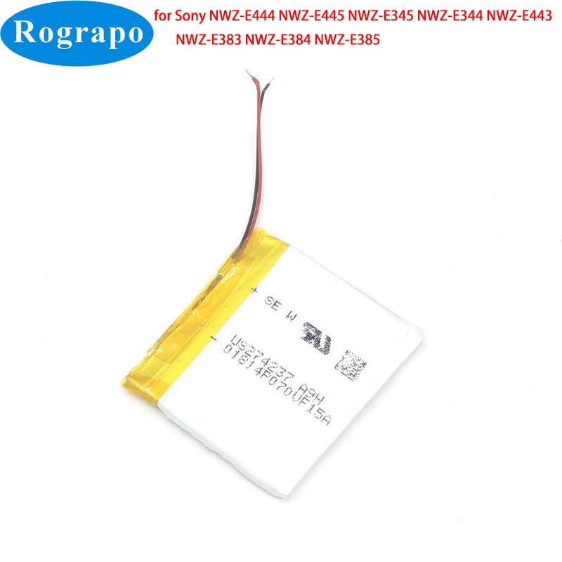 Nuova Batteria Per Sony Nwz-E444 Nwz-E445 Nwz-E345 Nwz-E344 Nwz-E443 Nwz-E383 Nwz-E384 Nwz-E385 Player Li-Po Ricaricabile 3.7V
