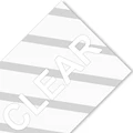 White on Clear