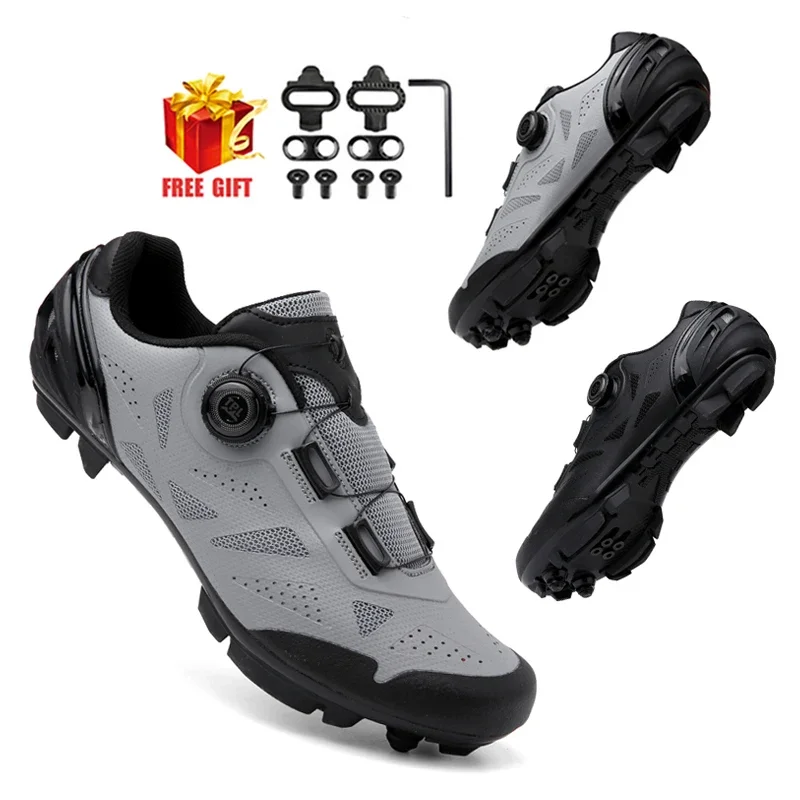 

Cycling Sneaker Mtb Pedal Bicycle Shoes Flat Mountain Cycling Shoes Cleat Shoes Rb Speed Footwear Man Women 2023 New Selflocking