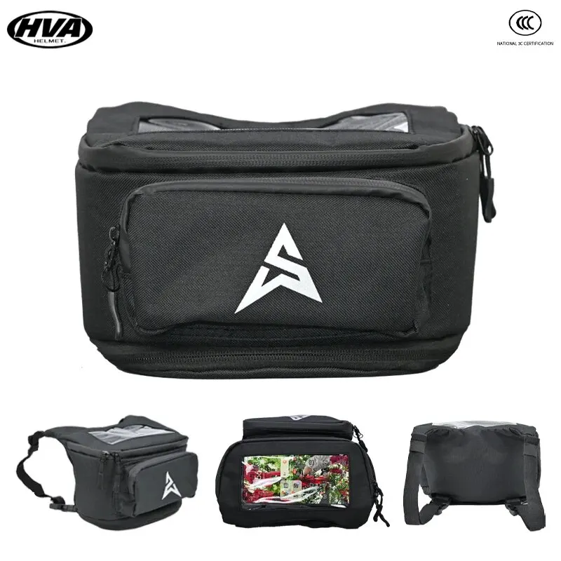 Motorcycle Luggage Bag Touch Screen Motorcycle Bag Waterproof Cycling Navigation Waist Bag Bicycle Motorbike Moto Front Scooter Waterproof Tank motorcycle luggage bag
