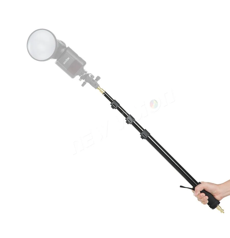 Light Boom Pole Stick AD-S13 55-160cm 1/4 Male Thread for WITSTRO Flash AD180 AD